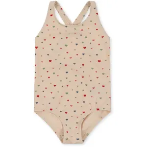 Konges Sljd Multi Hearts Manuca Basic Swimsuit