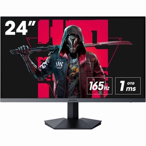 KOORUI 24" Gaming Monitor - FHD 1080P, 165Hz, 1ms VA Panel, AdaptiveSync Technology retro game consoles, buy sega console, retro gaming accessories