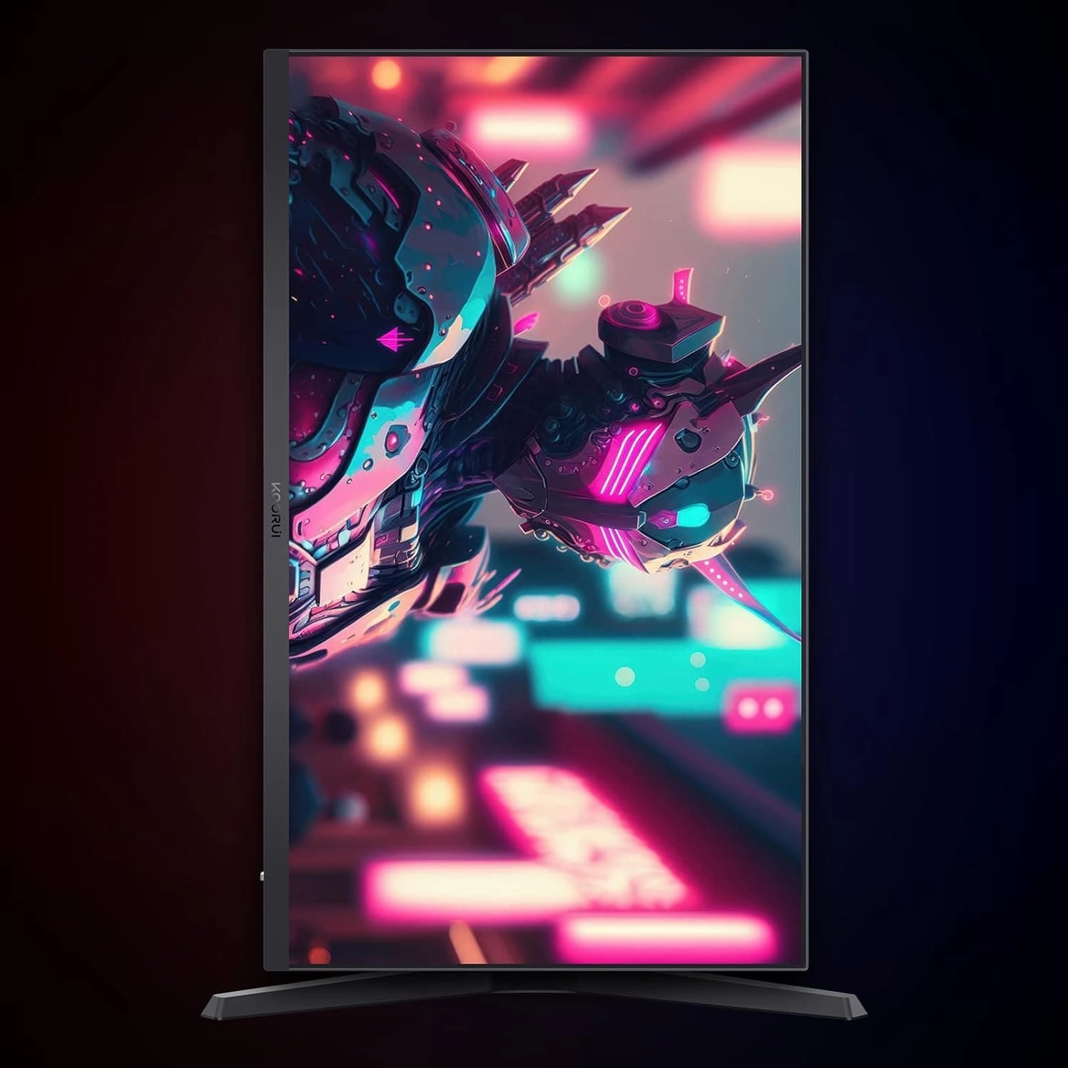 KOORUI 27" QHD Gaming Monitor - 1440p IPS, 1ms, 144Hz HDMI, 170Hz DisplayPort, HDR400, DCI-P3 90%, Height Adjustable & Rotatable