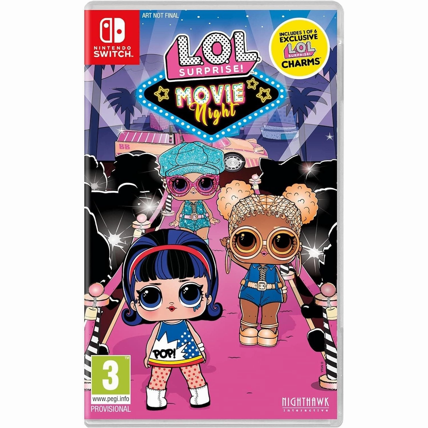 L.O.L. Surprise! Movie Night (Nintendo Switch) smartwatch accessories, apple watch bands, charging dock for smartwatch