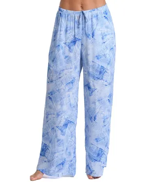 LAGENCE Geraldine Silk-Blend Denim Pant