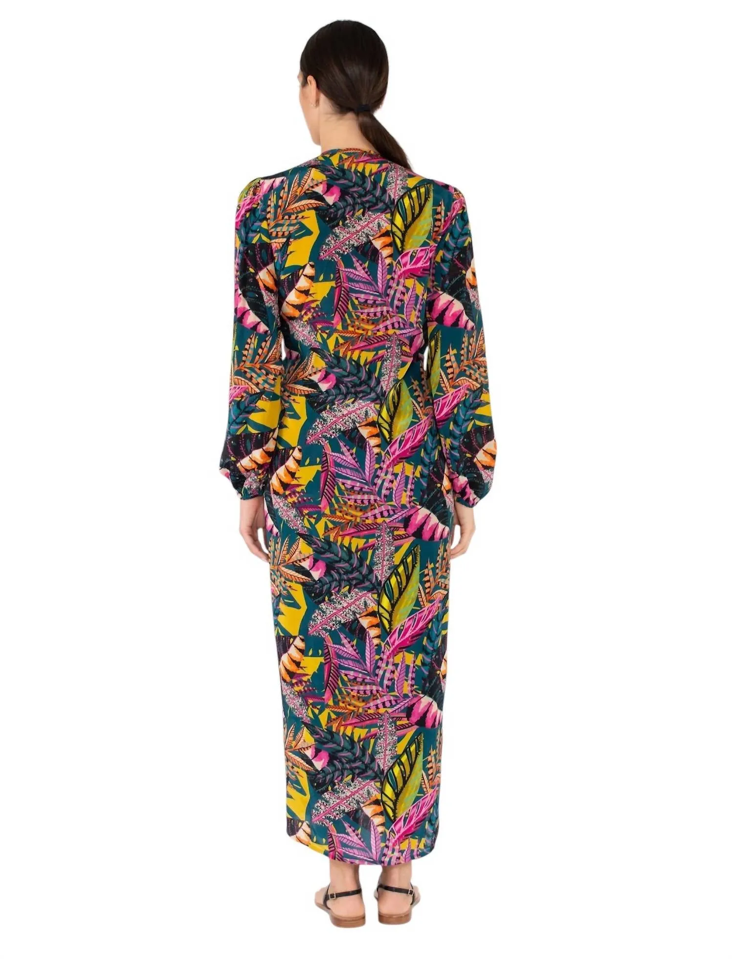 Lauren Cover Up In High Summer Color Folage
