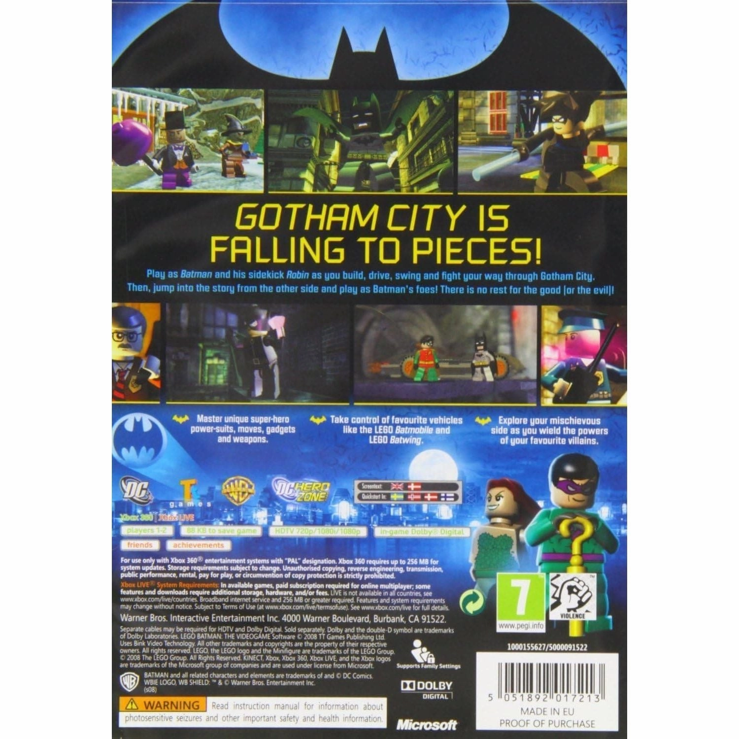 LEGO Batman: The Videogame (Xbox 360)