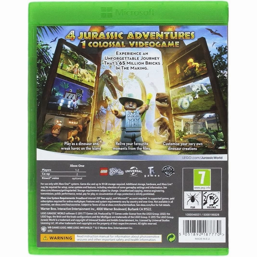 LEGO Jurassic World - Xbox One Game