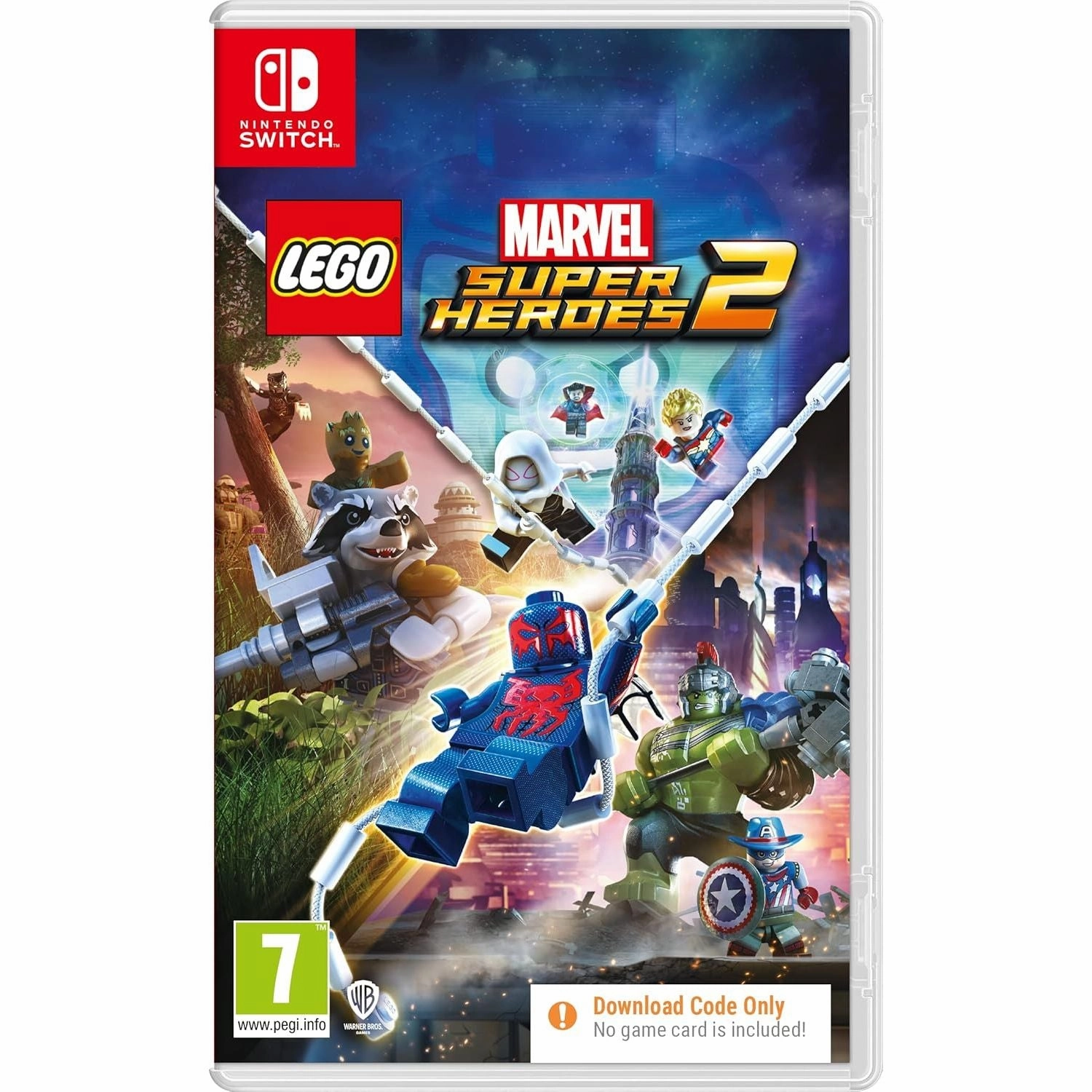 LEGO Marvel Super Heroes 2 (Code In Box) - Nintendo Switch Game smartwatch accessories, apple watch bands, charging dock for smartwatch