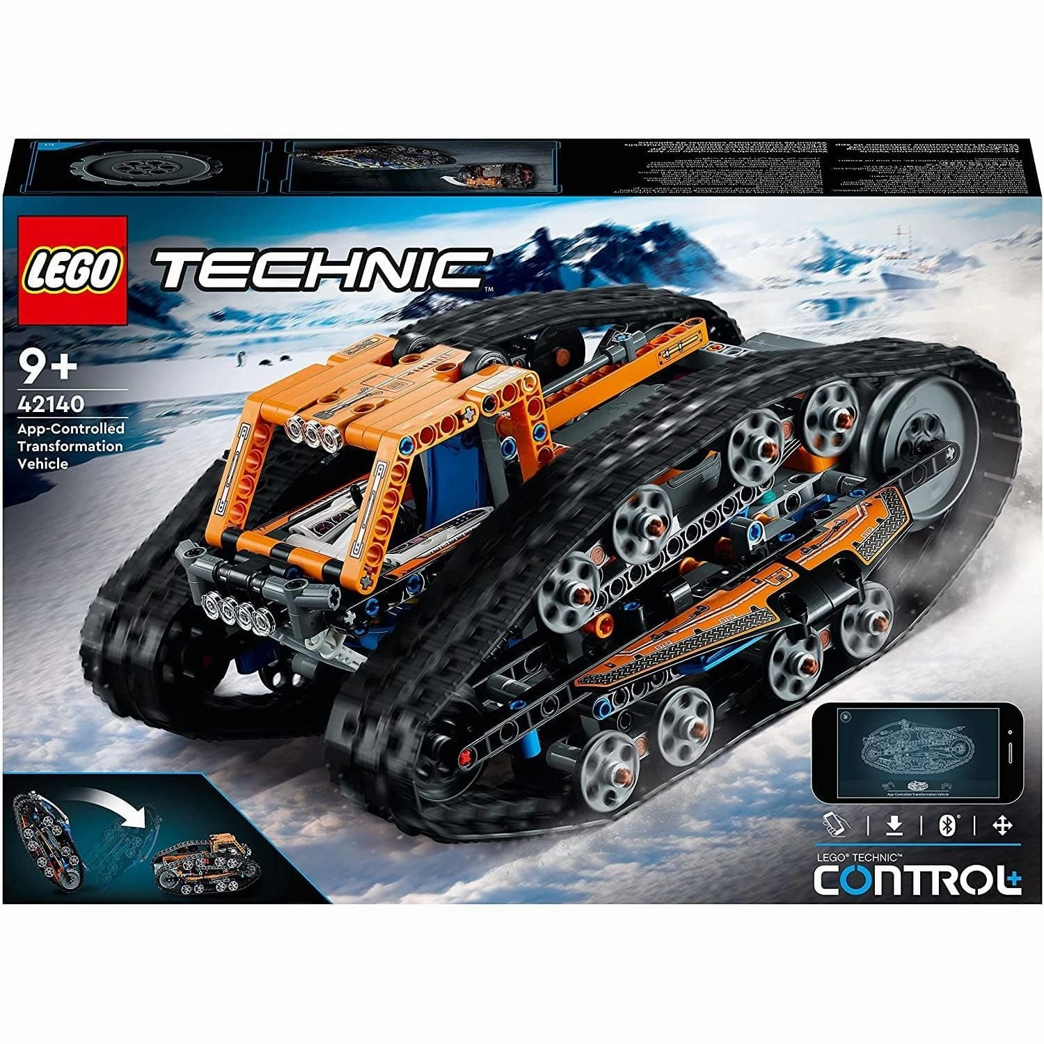 LEGO Technic App-Controlled Transformation RC Toy Car 42140