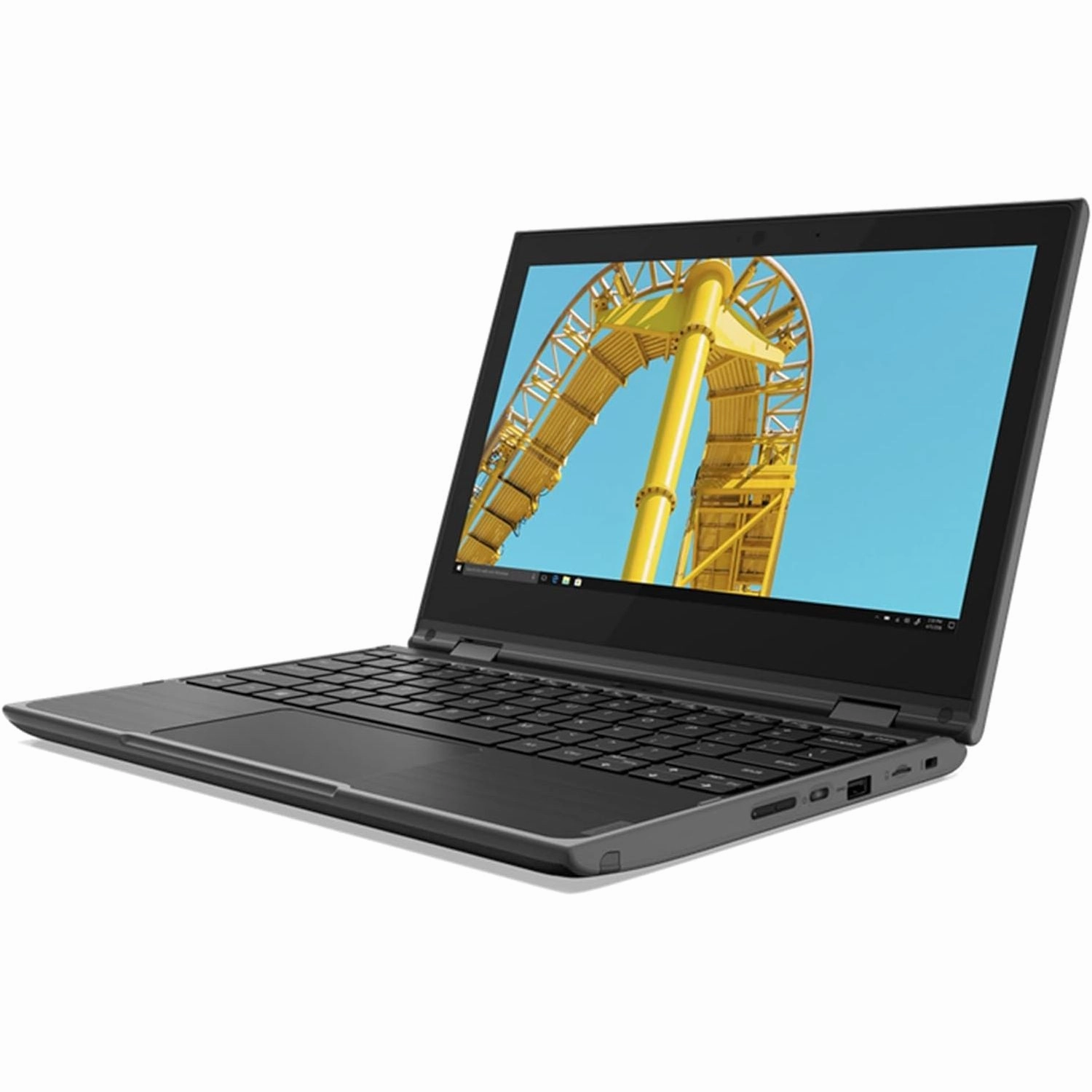 Lenovo 300E 2nd Gen, AMD 3015e, 4GB RAM, 128GB SSD, 11" Display (No Pen), Black