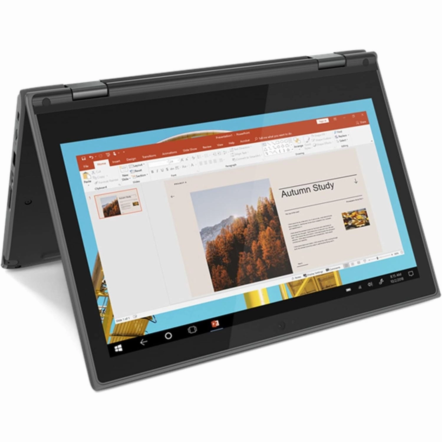Lenovo 300E 2nd Gen, AMD 3015e, 4GB RAM, 128GB SSD, 11" Display (No Pen), Black