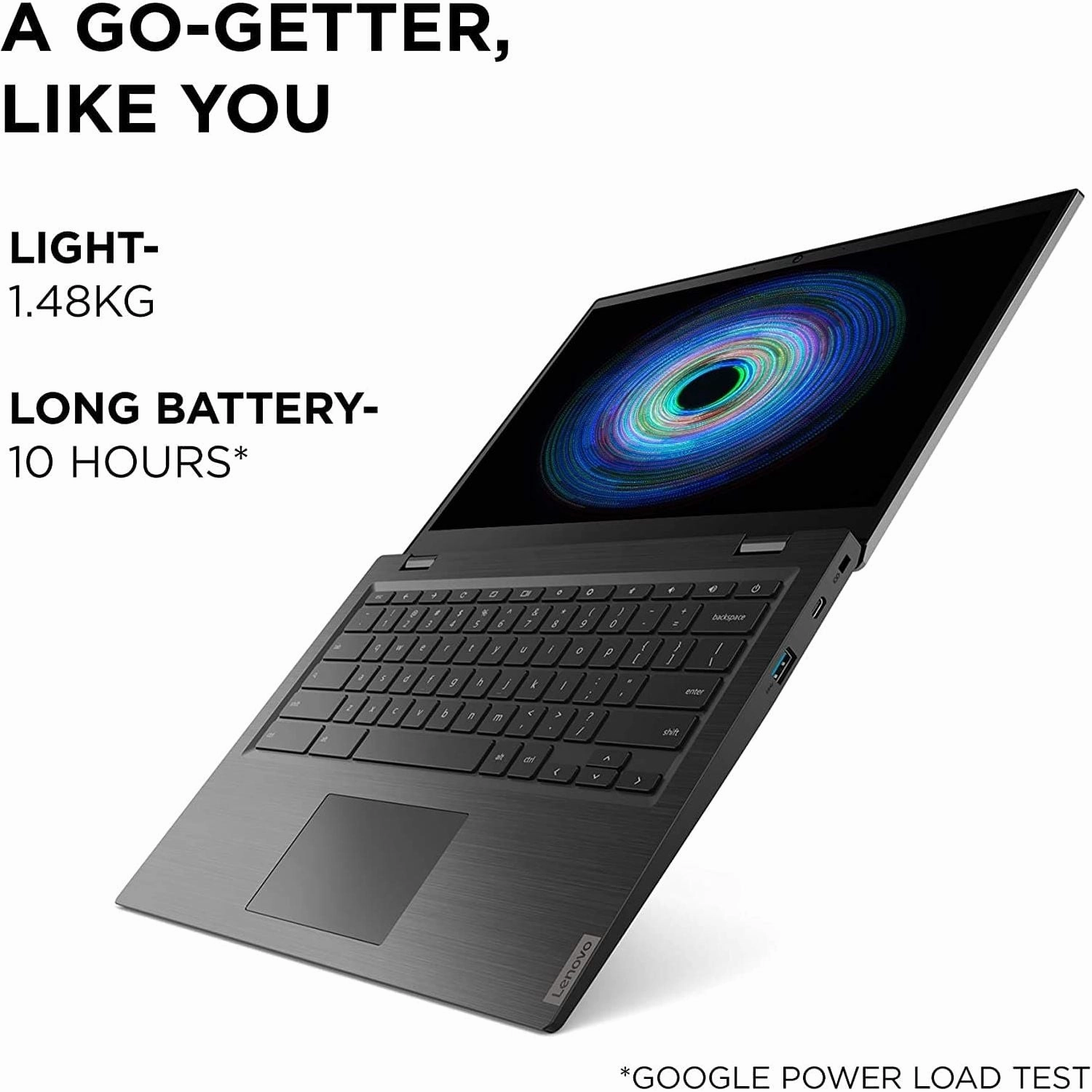 Lenovo Chromebook S345 14 Inch FHD Laptop - AMD A6 - 9220C Radeon 5, 4GB RAM, 32GB eMMC, Chrome OS - Mineral Grey