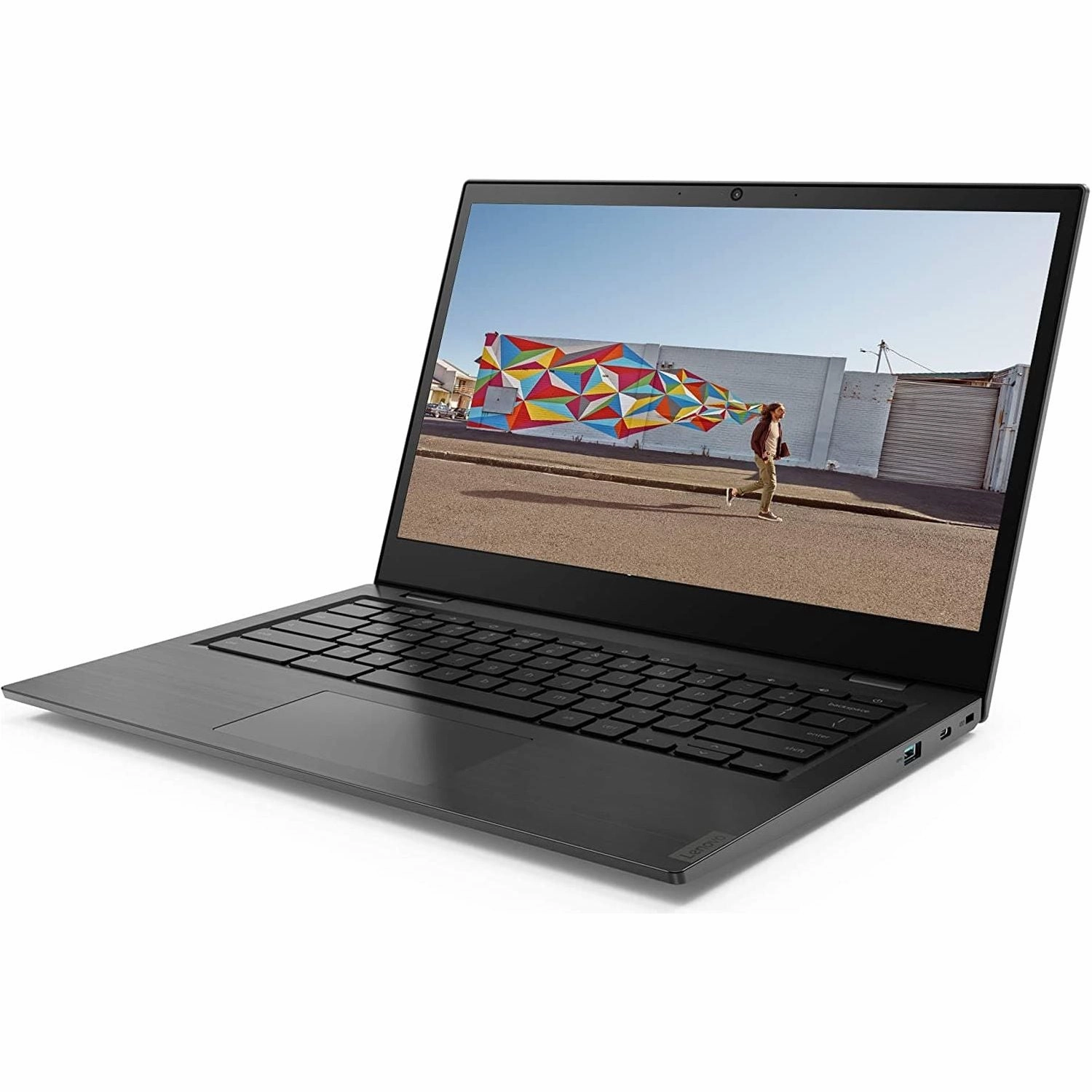 Lenovo Chromebook S345 14 Inch FHD Laptop - AMD A6 - 9220C Radeon 5, 4GB RAM, 32GB eMMC, Chrome OS - Mineral Grey