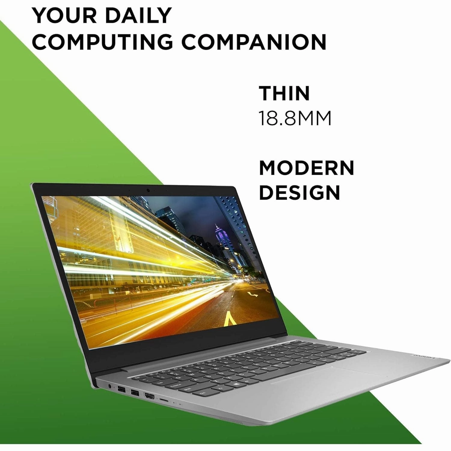 Lenovo IdeaPad 1 - 14 Inch - 64GB SSD - 4GB RAM - AMD 3020e Processor - Windows 10S - Platinum Grey