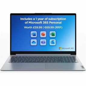 Lenovo IdeaPad 1 Laptop - 15" FHD Display, Intel Celeron N4020, 4GB RAM, 128GB SSD, Windows 11 Home S - Cloud Grey mobile phone and accessories, smartphone gadgets, screen protectors for iphone