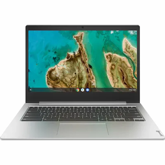 Lenovo IdeaPad 3 (CB 14IGL05) 14 Inch 64GB SSD - 4GB RAM - Intel Celeron Dual-cor e CPU -  Chrome OS - Sliver