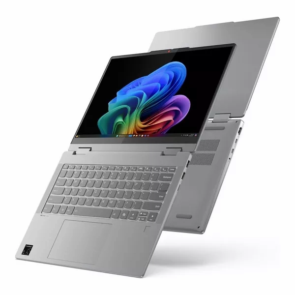 LENOVO IdeaPad 5 14" 2 in 1 Laptop, Copilot  PC - Snapdragon X Plus, 512 GB SSD, Luna Grey
