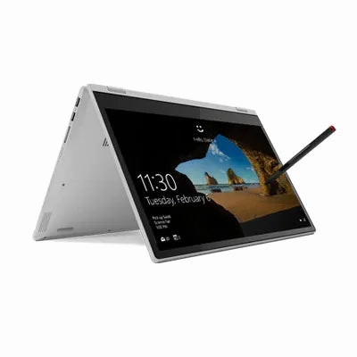 Lenovo Ideapad C340-14API 14" Full HD Touchscreen Convertible Laptop AMD Ryzen 3 3200U @ 2.6-GHz, 8GB RAM, 128GB SSD, Windows 10 Home - Silver