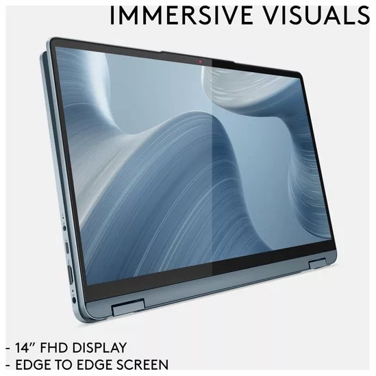 Lenovo IdeaPad Flex 5i 14" 2-in-1 Laptop - Intel Core i5, 256GB SSD, Blue