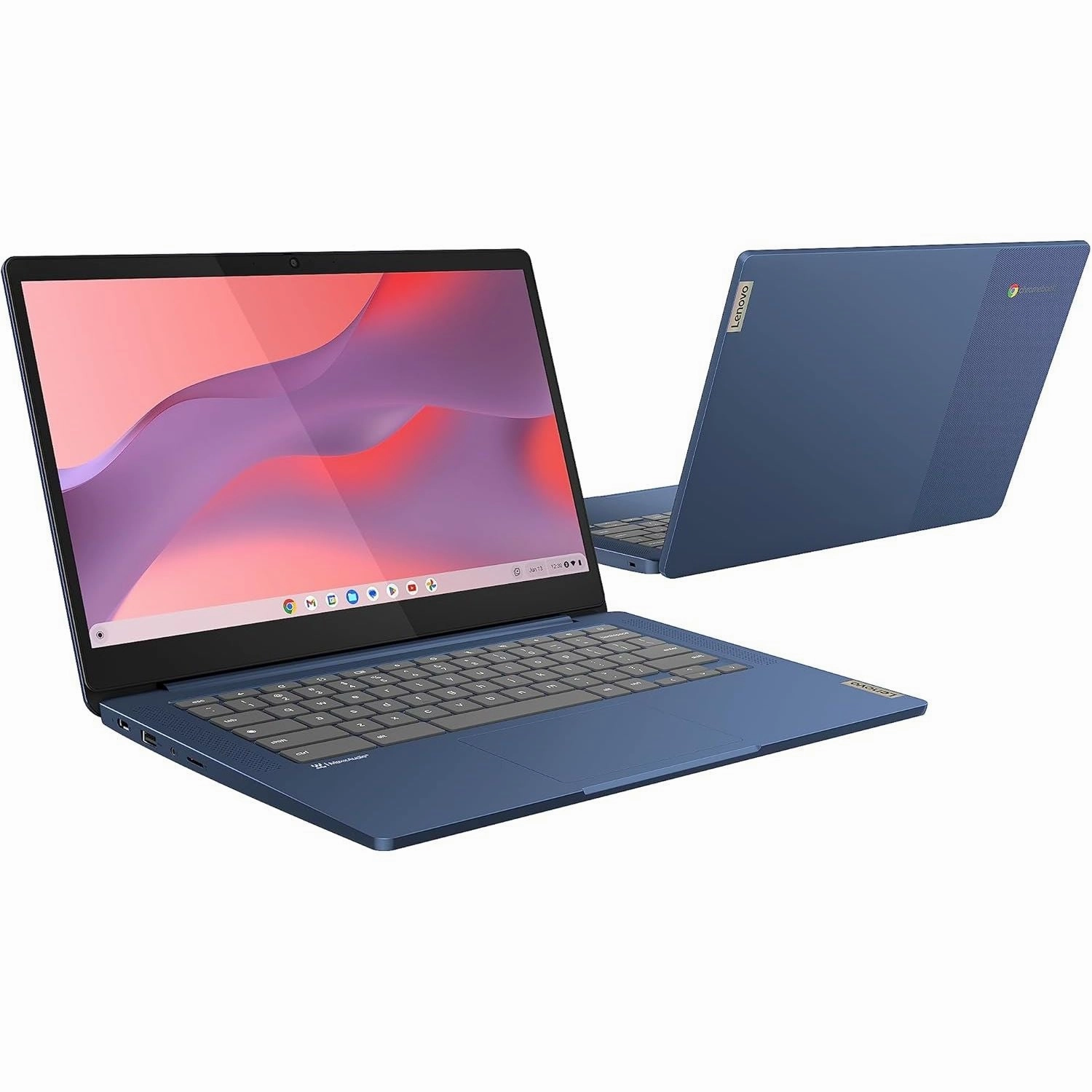 Lenovo IdeaPad Slim 3 Chromebook, 15" Display, 8GB RAM, 256GB SSD, ChromeOS, Abyss Blue