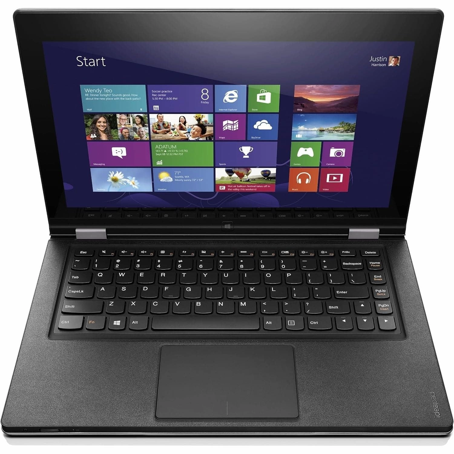 Lenovo IdeaPad Yoga 13 - 13.3 Inch - 128GB Storage - 4GB RAM - Core i5 3337U - Convertible 2 in 1 Touchscreen Ultrabook - Gray