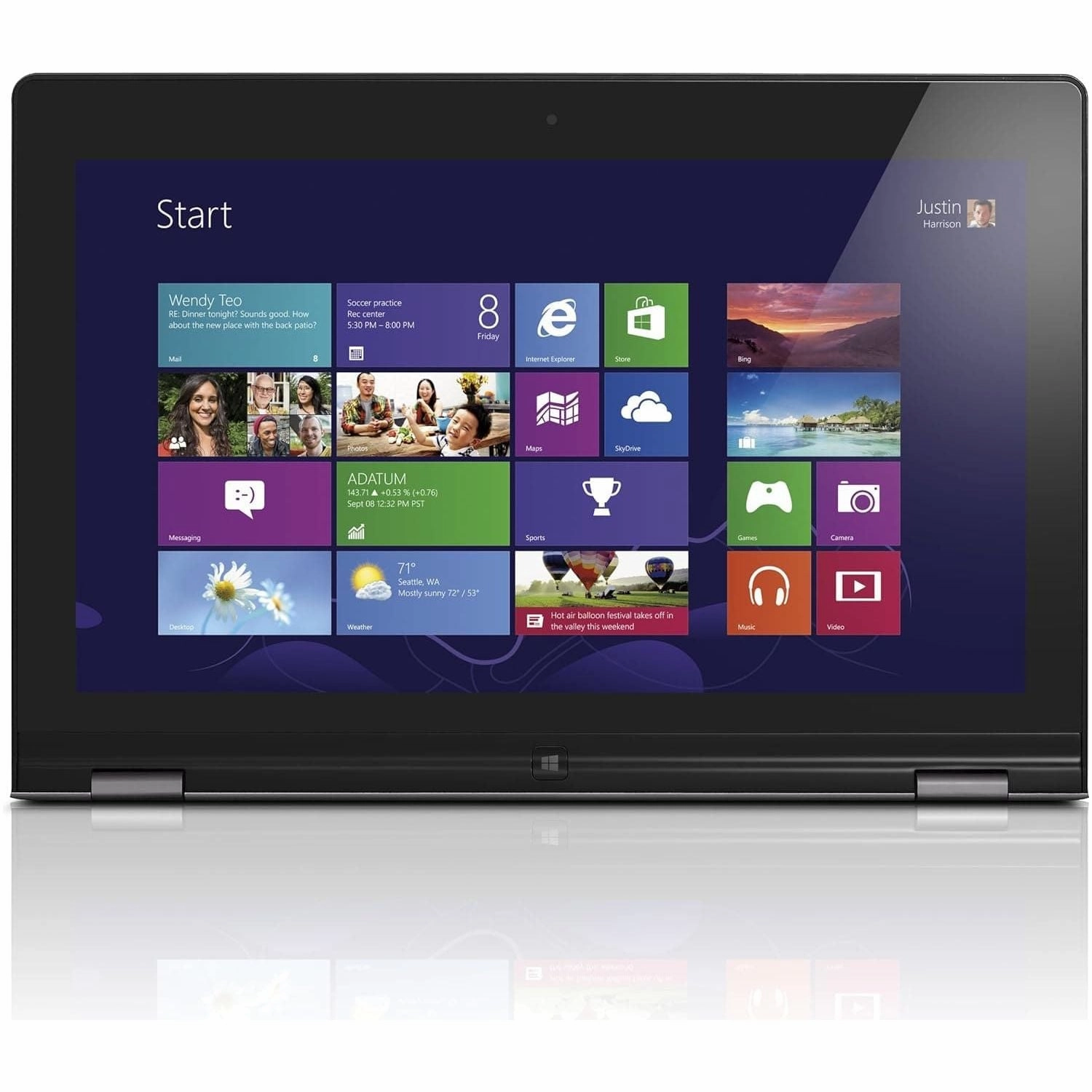 Lenovo IdeaPad Yoga 13 - 13.3 Inch - 128GB Storage - 4GB RAM - Core i5 3337U - Convertible 2 in 1 Touchscreen Ultrabook - Gray