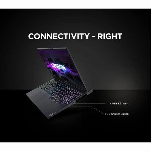 Lenovo Legion 5 15.6" Gaming Laptop Ryzen 7 5800H, 8GB RAM, 512GB SSD, RTX 3060, Windows 11, Black C High-Performance Gaming Notebook