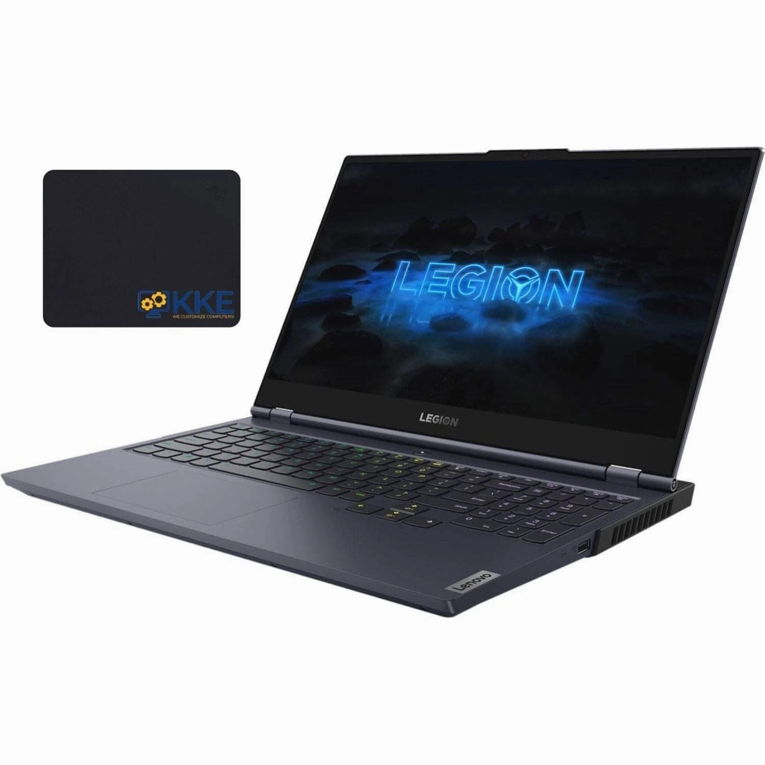 Lenovo Legion Y740 Gaming Laptop, Core i7-9750H, 32GB RAM, 1TB SSD, NVIDIA GeForce GTX 1660 Ti - Gray/Black