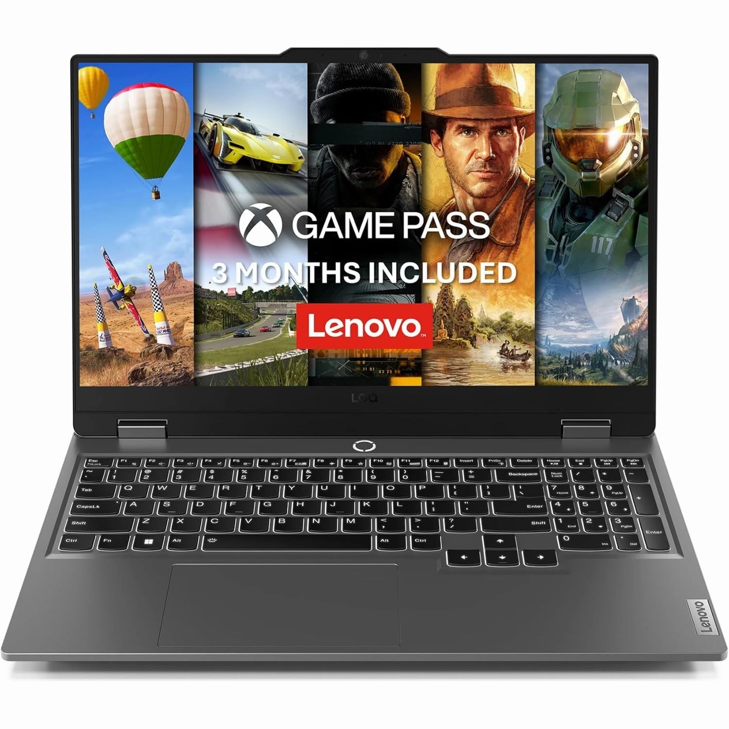Lenovo LOQ 15IAX9 15.6" Gaming Laptop C Intel i5-12450HX, 24GB RAM, 1TB SSD, RTX 4050, 144Hz, Windows 10 computer monitors, 4k monitor for work, gaming monitors sale
