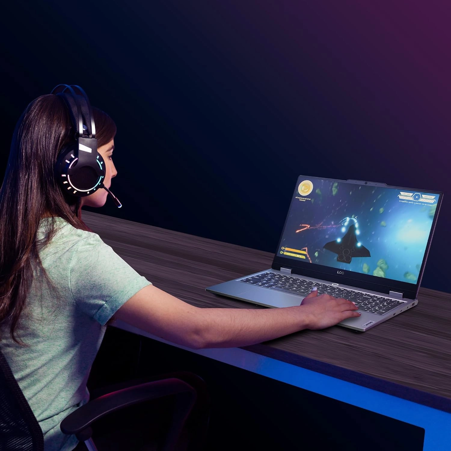Lenovo LOQ 15IAX9 15.6" Gaming Laptop C Intel i5-12450HX, 24GB RAM, 1TB SSD, RTX 4050, 144Hz, Windows 10