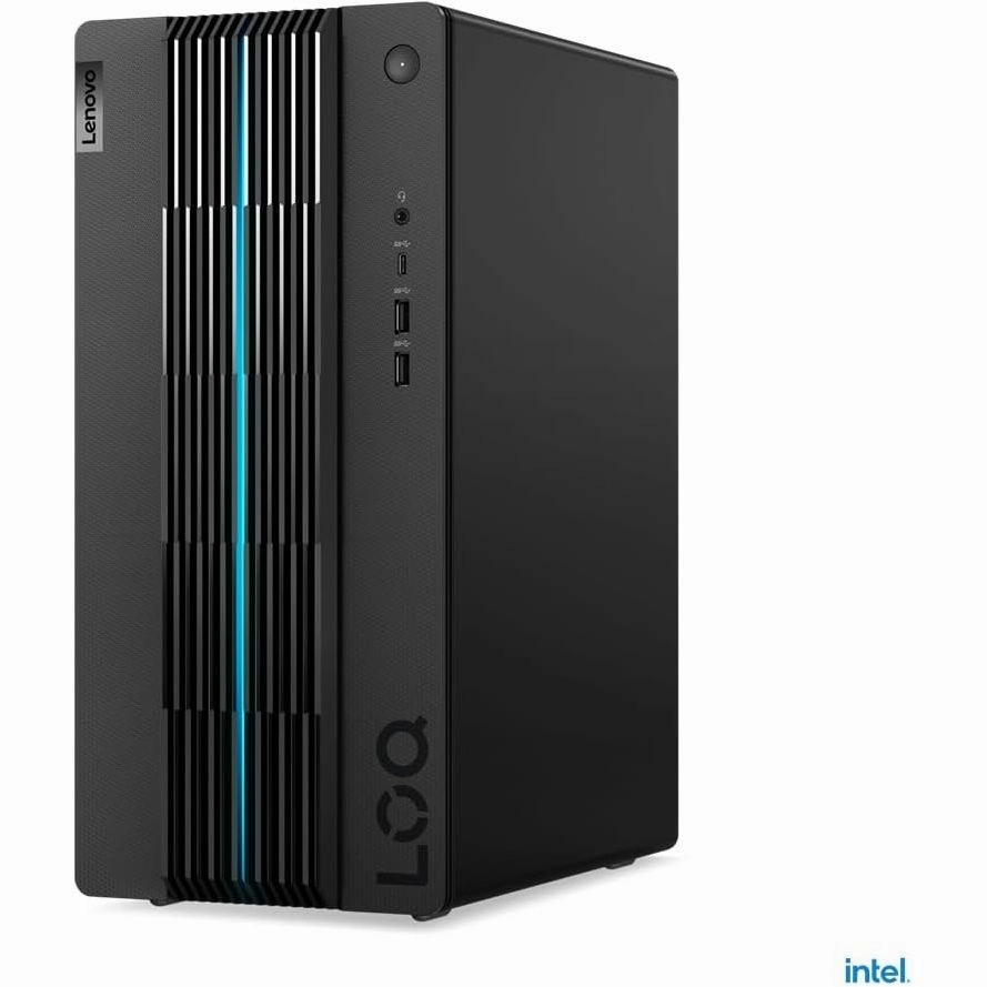 Lenovo LOQ 17IRB8 Intel Core i5, 16GB RAM, 1TB SSD, NVIDIA GeForce RTX 4060, Windows 11 Home, Black Tower PC - Gaming PC