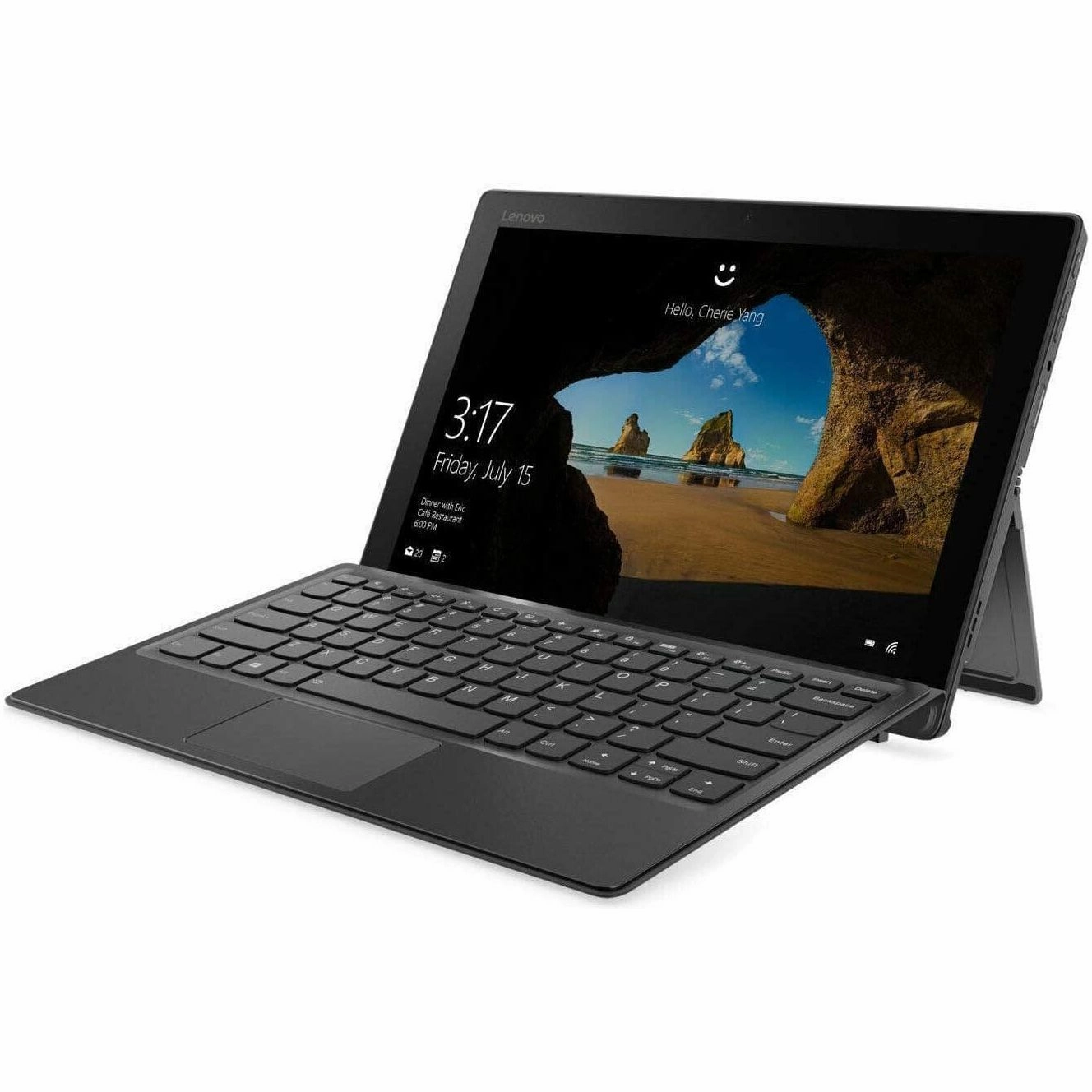 Lenovo Miix 520-12IKB - 12-Inch - 8 GB RAM - 256 GB SDD - Intel Core i5-8250U - Intel UHD 620 Graphics - Windows 10 Pro - Black