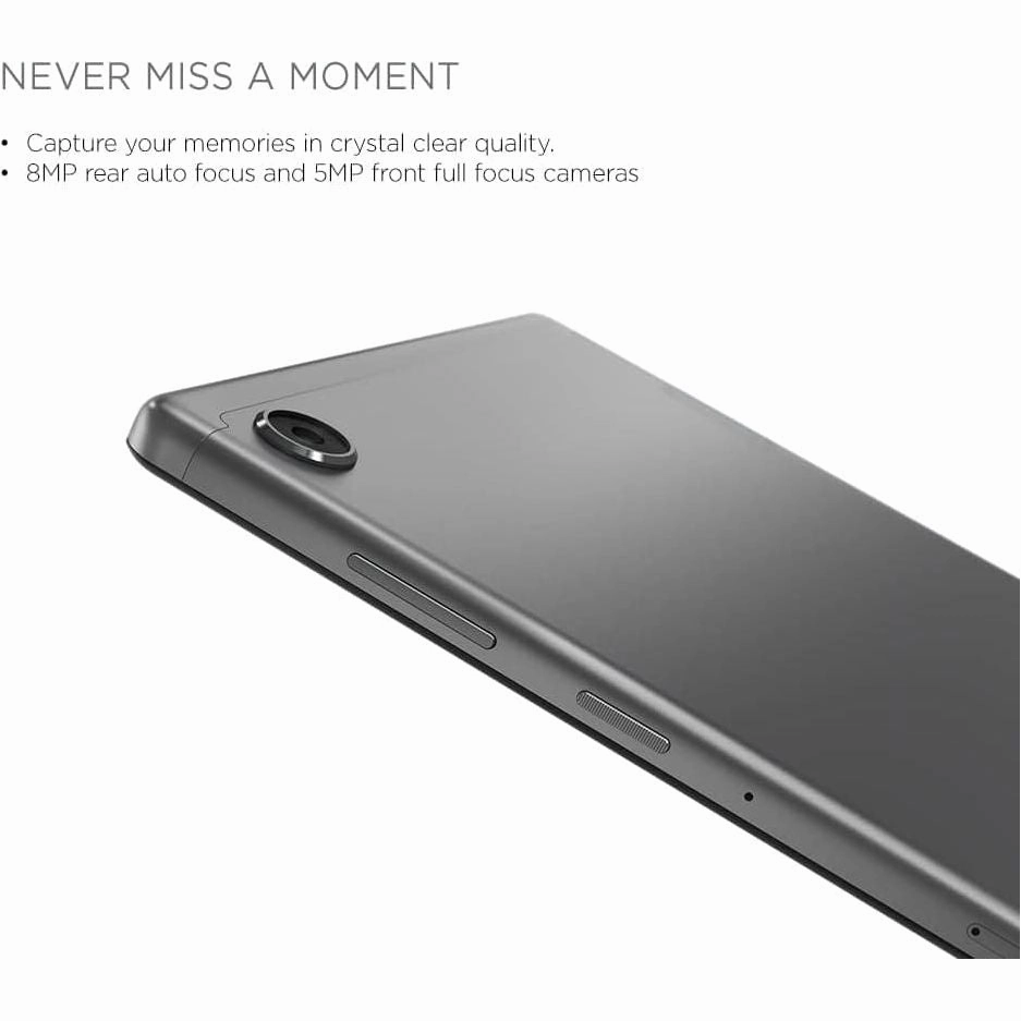 Lenovo Tab M10 HD (2nd Gen), 10.1-inch Display- (Octa core 2.3GHz, 4GB RAM, 64GB Storage, Android 10) - Iron Grey