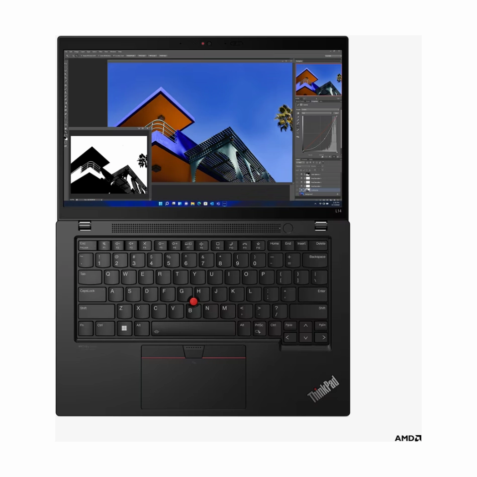 Lenovo ThinkPad L14 Gen 3 Laptop (AMD Ryzen 7 5875U, 16GB RAM, 512GB SSD) - Black