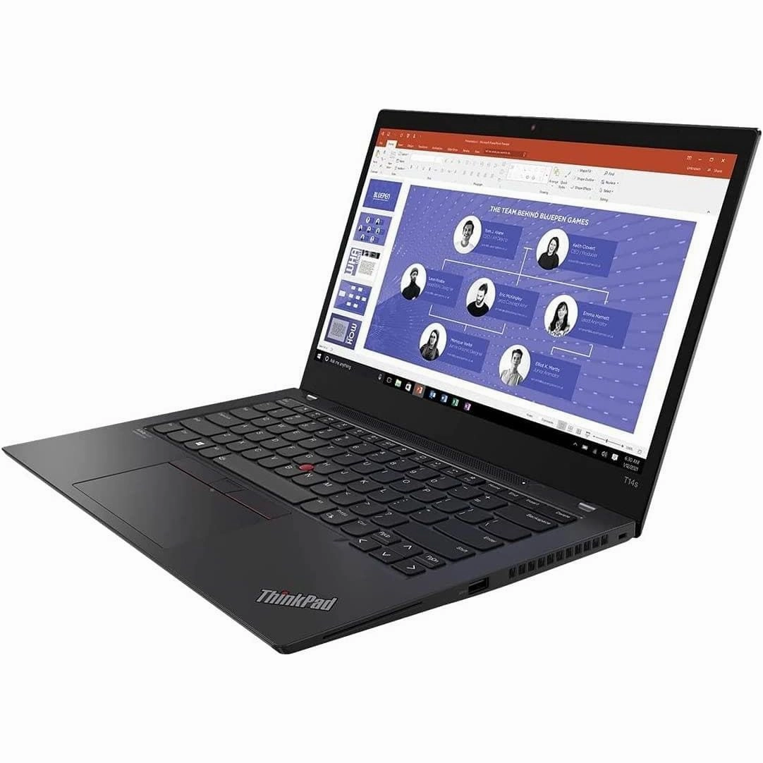 Lenovo ThinkPad T14s Gen 2 Laptop - 14", Intel Core i5, 16GB RAM, 256GB SSD, Black