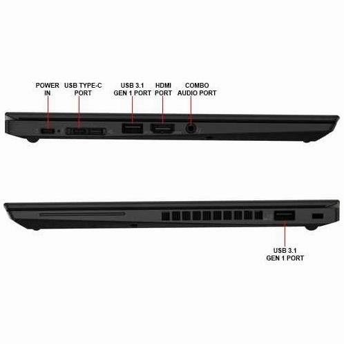 Lenovo ThinkPad X390 13.3" Laptop, Core i5-8365U, 16GB RAM, 256GB SSD, Black