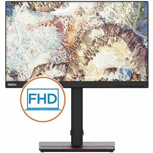 Lenovo ThinkVision T22i-20 - Computer Monitor LED 21.5", 1920 x 1080 Full HD (1080p) @ 75 Hz, Black