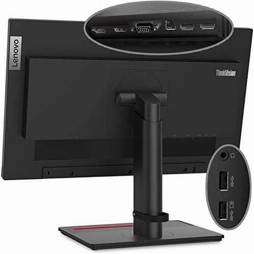 Lenovo ThinkVision T22i-20 - Computer Monitor LED 21.5", 1920 x 1080 Full HD (1080p) @ 75 Hz, Black