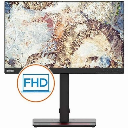 Lenovo ThinkVision T22i-20 - Computer Monitor LED 21.5", 1920 x 1080 Full HD (1080p) @ 75 Hz, Black