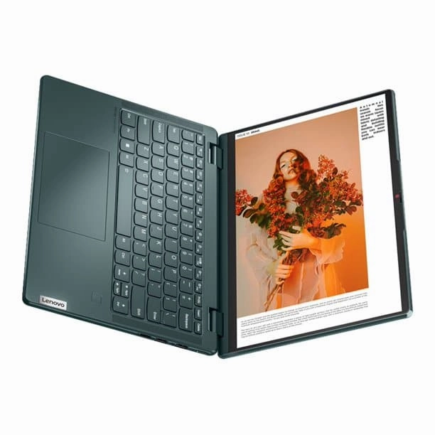 Lenovo Yoga 6 13.3" IPS touchscreen AMD Ryzen 5 5500U / 2.1 GHz 8 GB RAM 256 GB SSD NVMe AMD Radeon Graphics - ark teal