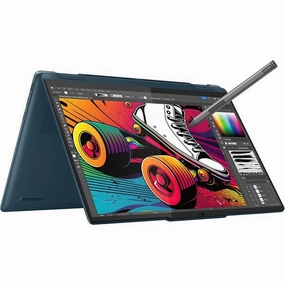 LENOVO Yoga 7 14" 2 in 1 Laptop - Intel? Core? Ultra 7, 512 GB SSD, Tidal Teal computer monitors, 4k monitor for work, gaming monitors sale