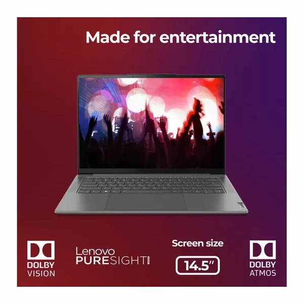 LENOVO Yoga Pro 7 14.5" Laptop - Intel Core i7, 512GB SSD, Storm Grey