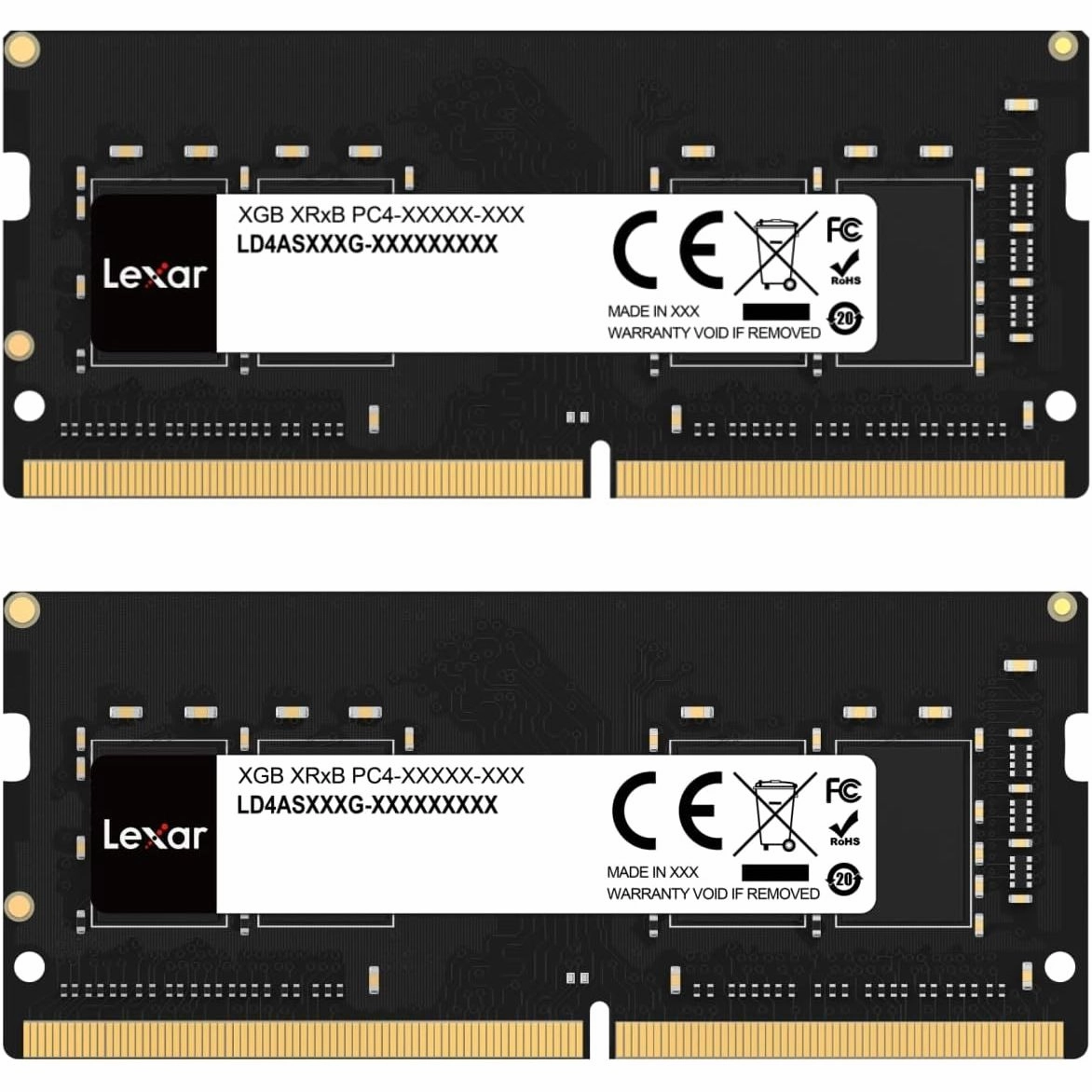 Lexar 16GB DDR4 3200MHz SODIMM Laptop RAM (2 x 8GB) - High-Performance Memory for PC Laptops computing devices, pc accessories, cheap computer online