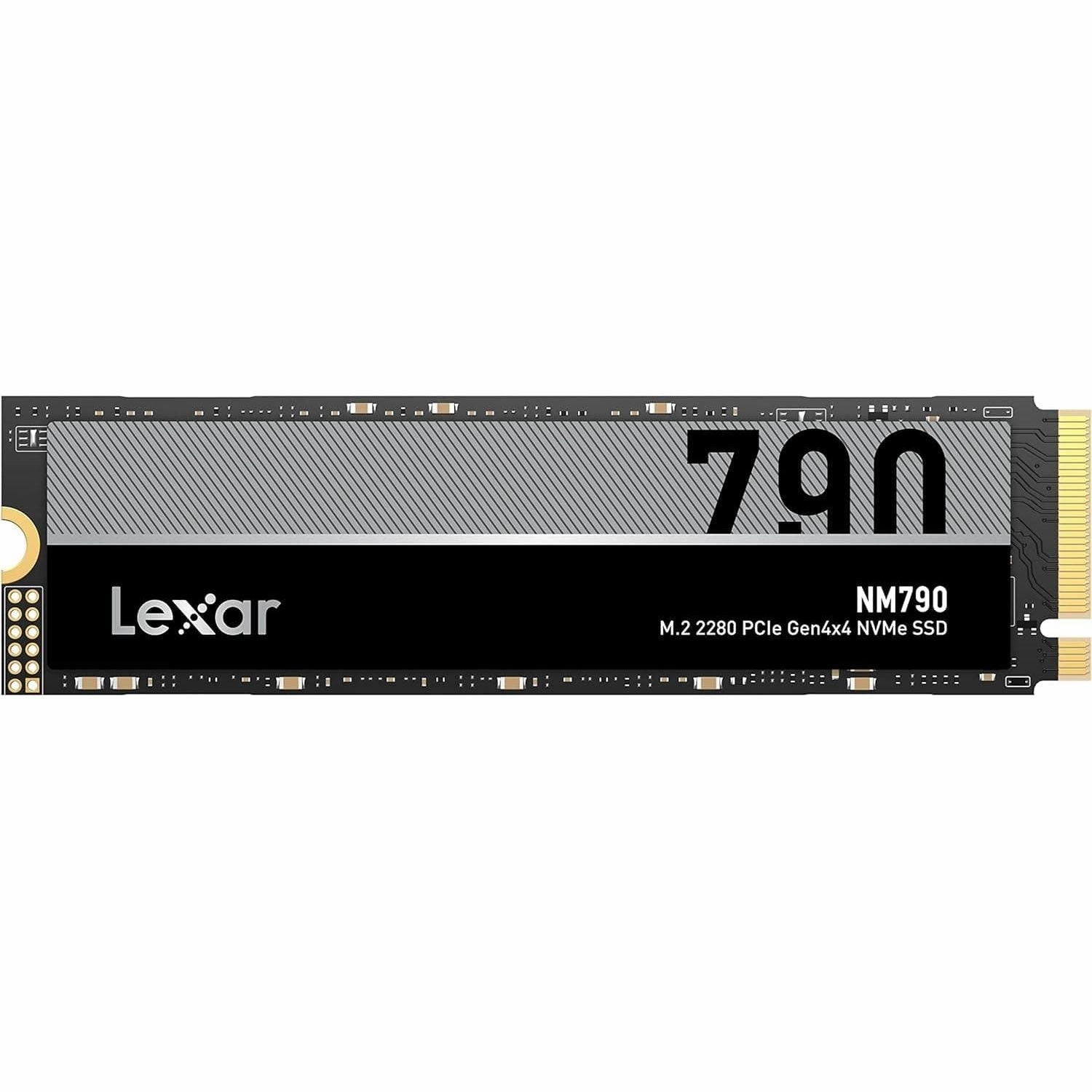 Lexar NM790 512GB M.2 PCIe Gen4x4 NVMe SSD - Up to 7200MB/s Read, 4400MB/s Write for PS5, PC & Laptop computing devices, pc accessories, cheap computer online