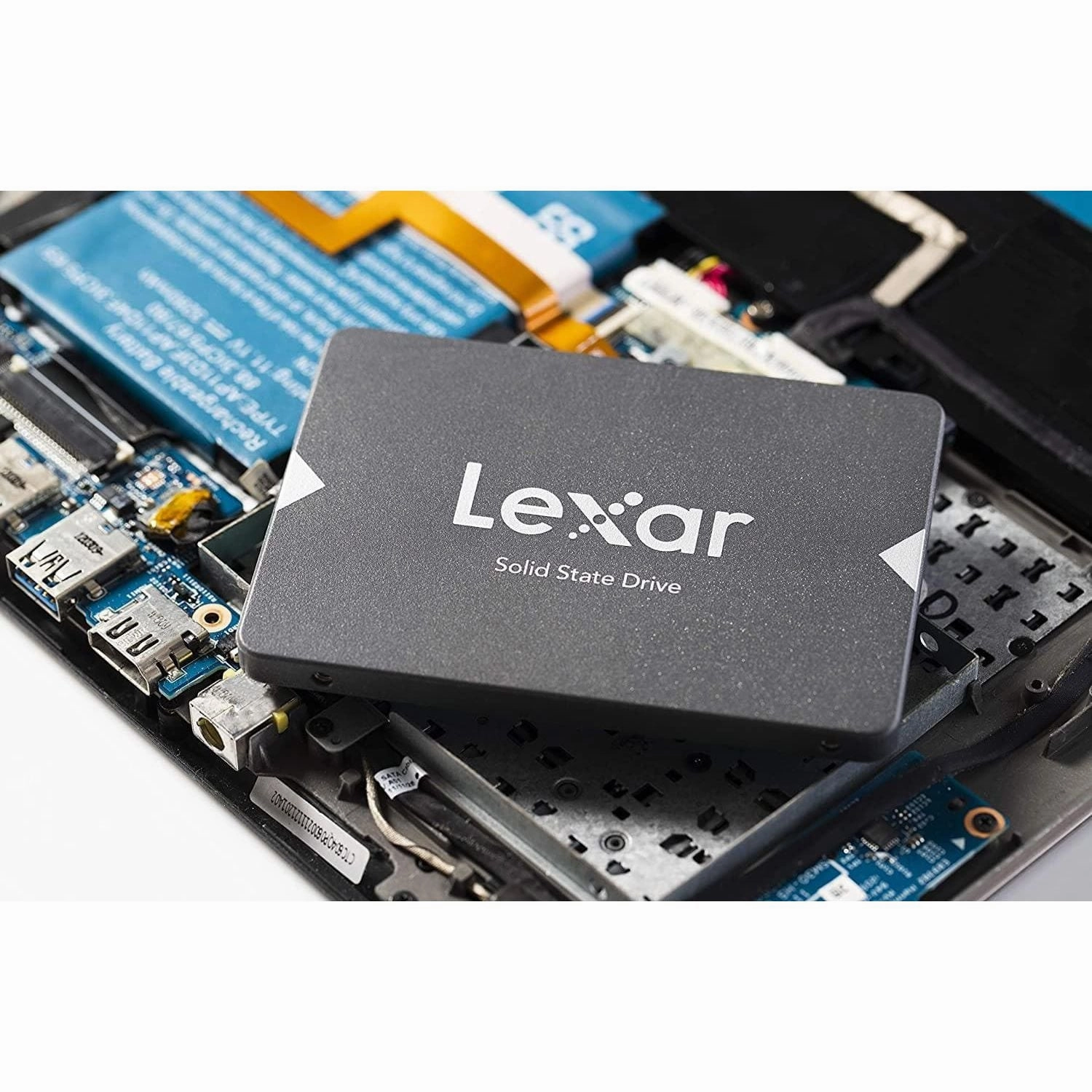 Lexar NS100 2.5 SATA III 6Gb/s Internal 128GB SSD, Solid State Drive, Up To 520MB/s Read (LNS100-128AMZN)