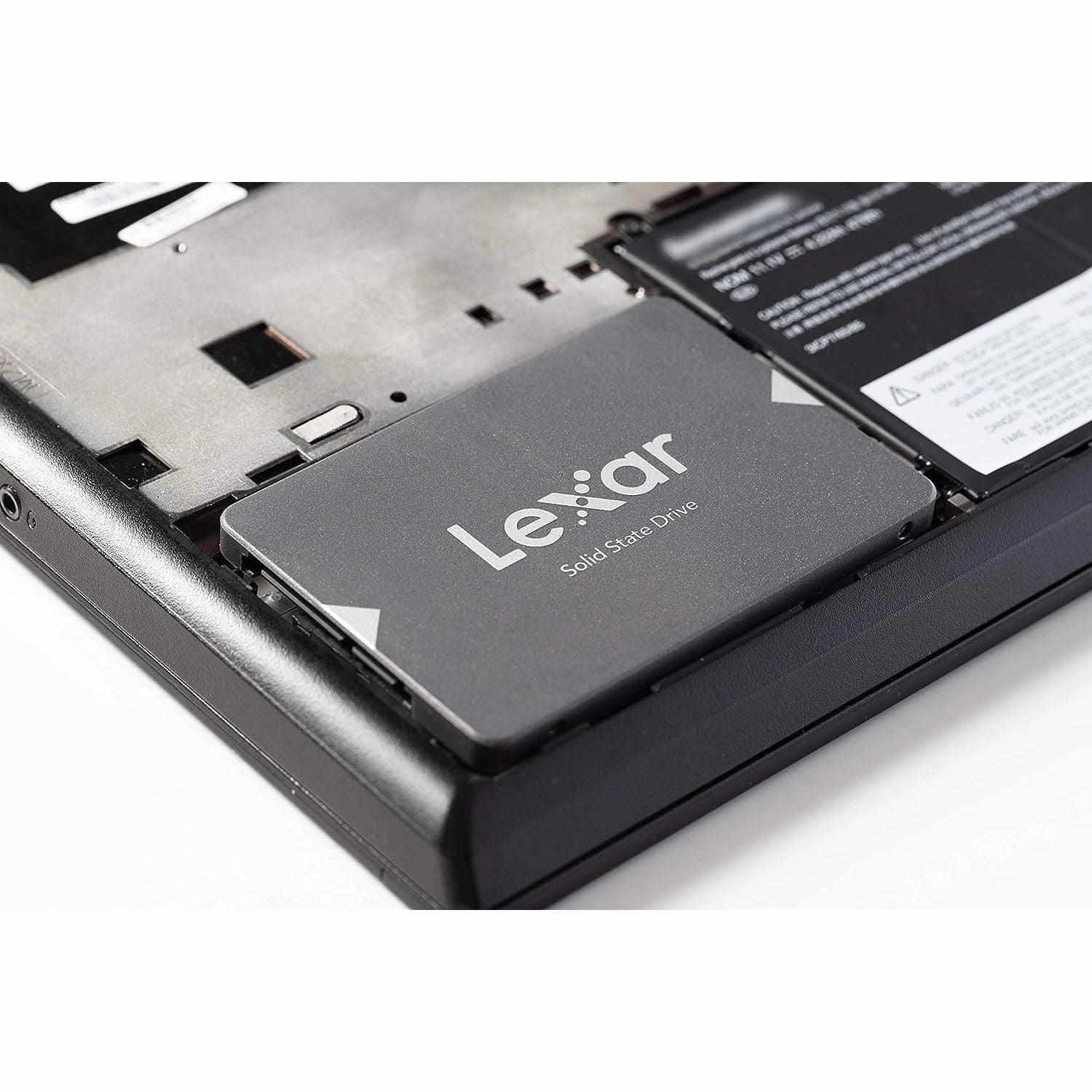 Lexar NS100 512GB 2.5" SATA III SSD, Up to 550MB/s Read, for Laptop & Desktop PC (LNS100-512AMZN)