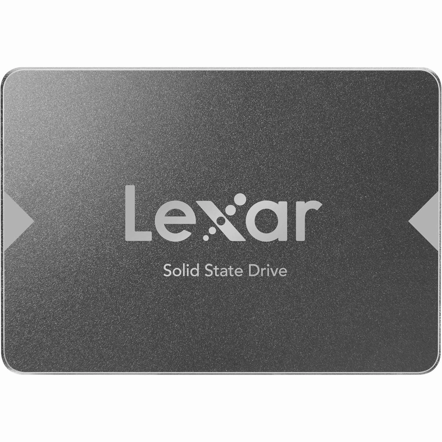 Lexar NS100 512GB 2.5" SATA III SSD, Up to 550MB/s Read, for Laptop & Desktop PC (LNS100-512AMZN) computing devices, pc accessories, cheap computer online