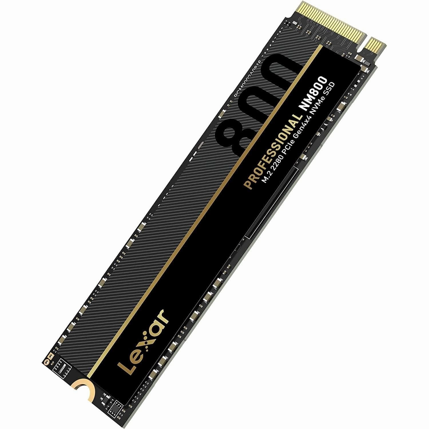 Lexar Professional 512GB NM800 M.2 2280 PCIe Gen4x4 NVMe Internal SSD, Solid State Drive, Up To 7000MB/s Read, for Gamers and Creative Professionals (LNM800X512G-RNNNG) desktop computers, gaming desktop pc, all in one desktop deals