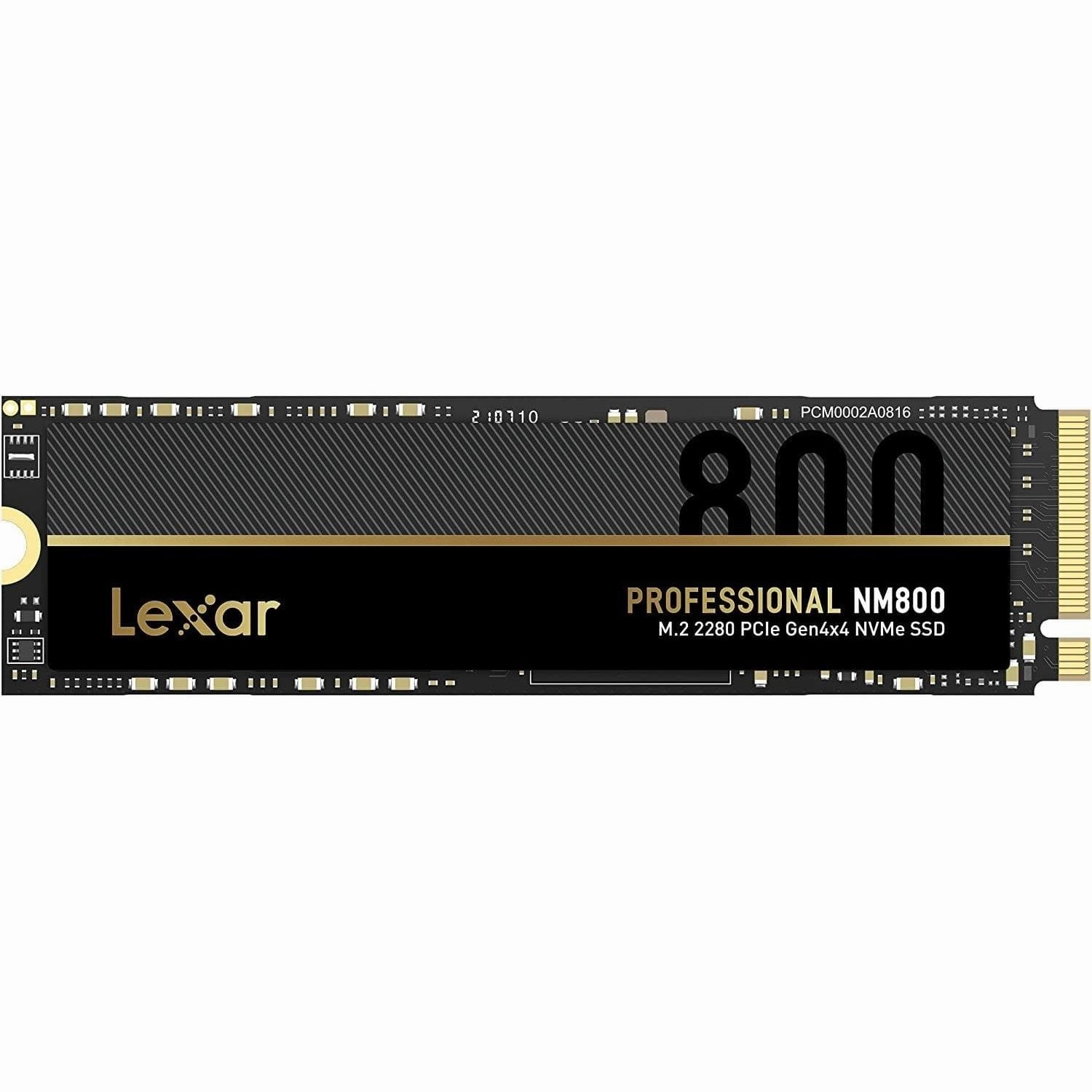 Lexar Professional 512GB NM800 M.2 2280 PCIe Gen4x4 NVMe Internal SSD, Solid State Drive, Up To 7000MB/s Read, for Gamers and Creative Professionals (LNM800X512G-RNNNG)