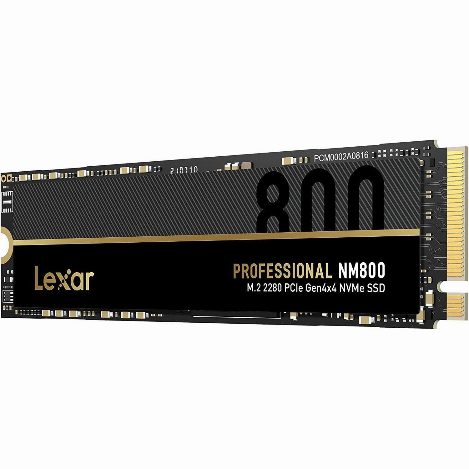 Lexar Professional 512GB NM800 M.2 2280 PCIe Gen4x4 NVMe Internal SSD, Solid State Drive, Up To 7000MB/s Read, for Gamers and Creative Professionals (LNM800X512G-RNNNG)