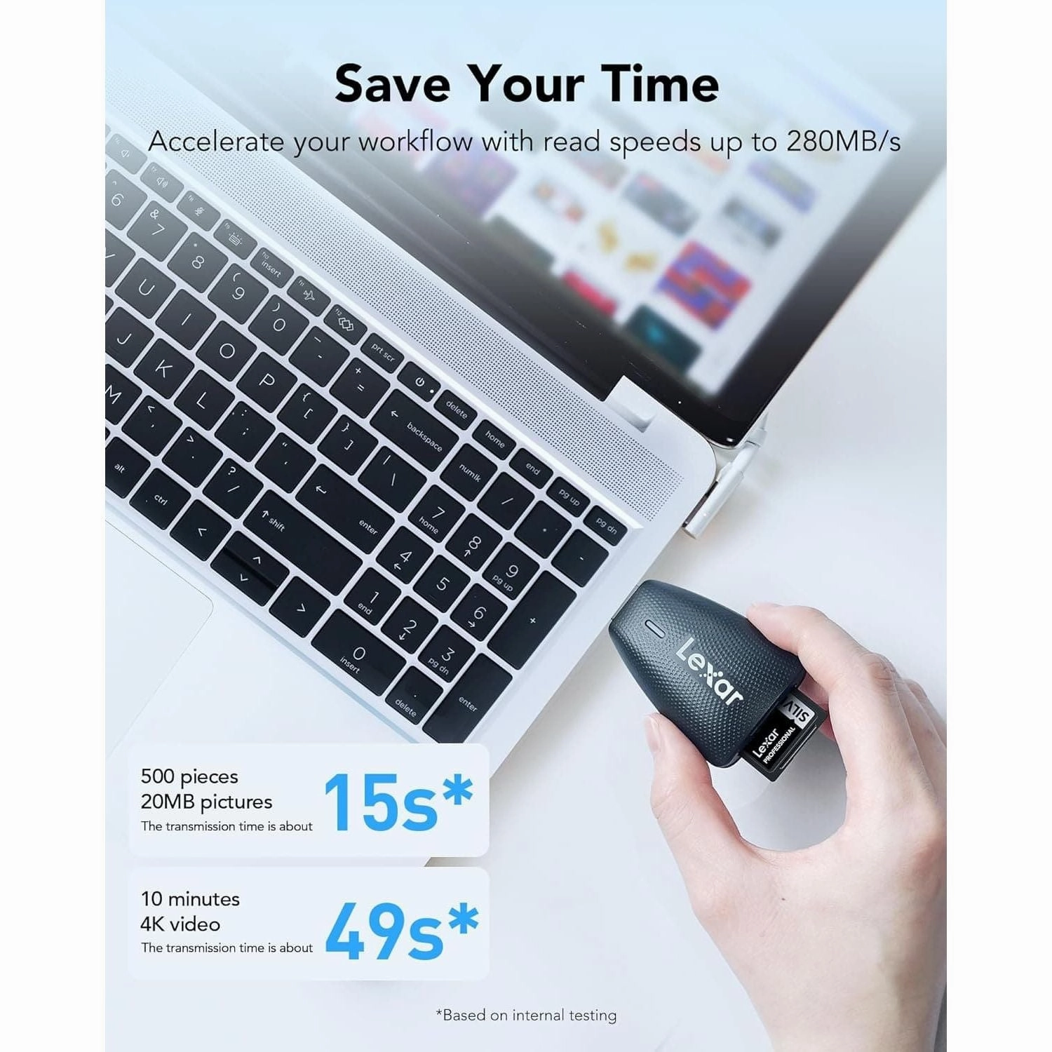 Lexar Silver Pro 64GB SD Card - UHS-II, V60, U3, C10, Up to 280MB/s Read Speed, SDXC for Professional Photographers & Videographers (LSDSIPR064G-BNNAA), Black