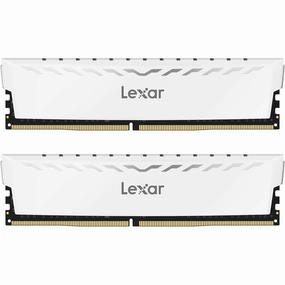 Lexar THOR DDR4 RAM 16GB Kit (8GB x 2) 3600 MHz, DRAM 288-Pin UDIMM Desktop Memory, XMP 2.0 High-Performance Computer Memory, CL18-22-22-42, 1.35V (LD4BU008G-R3600GDWG) computing devices, pc accessories, cheap computer online