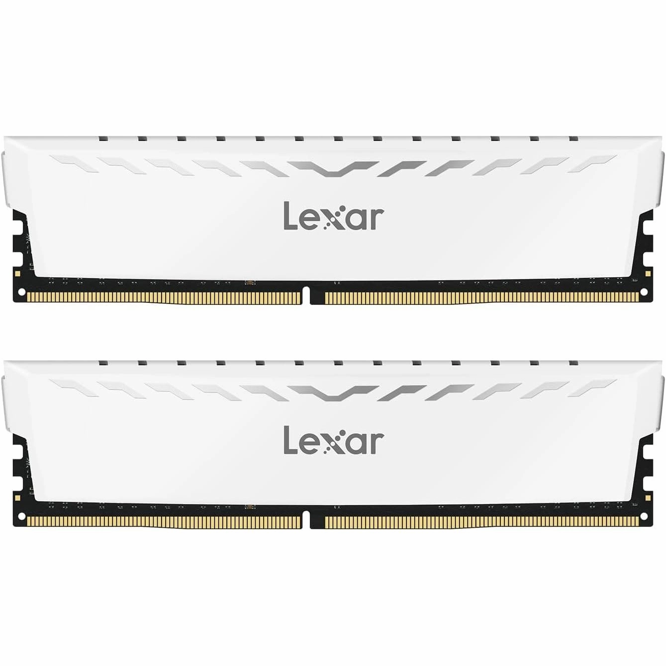 Lexar THOR DDR4 RAM 16GB Kit (8GB x 2) 3600 MHz, DRAM 288-Pin UDIMM Desktop Memory, XMP 2.0 High-Performance Computer Memory, CL18-22-22-42, 1.35V (LD4BU008G-R3600GDWG) computing devices, pc accessories, cheap computer online